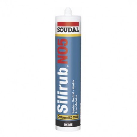 Mastic silicone silirub no5 SOUDAL
