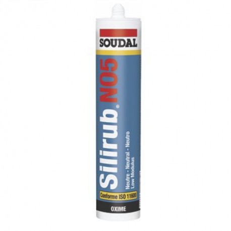 Mastic silicone silirub n°5 300 ml anthracite ral 7016
